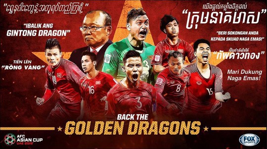 Liên đoàn bóng đá Đông Nam Á kêu gọi cổ vũ tuyển Việt Nam