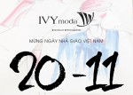 Ivy Moda khuyến mãi tháng 11.2015 – giảm giá 30% tất cả sản phẩm