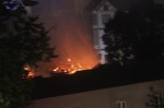 Hà Nội: Cháy lớn tại chùa Tĩnh Lâu lúc nửa đêm