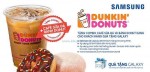 Dunkin' Donuts khuyến mãi tặng miễn phí Combo Café sữa đá + Donut