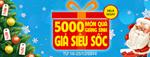 5.000 món quà giáng sinh giá siêu sốc từ muachung.vn