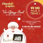 Chocolate Graphics khuyến mãi mua 3 tặng 1, tặng quà hấp dẫn dịp Noel 2015