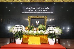 Toàn cảnh Lễ viếng Phó chủ tịch thường trực UBND TP HCM Lê Hòa Bình