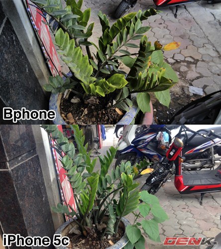 so sánh tính năng chụp ảnh của Bphone với iphone