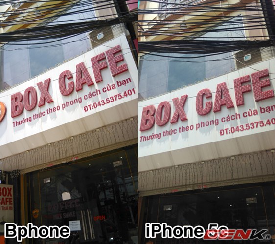 so sánh tính năng chụp ảnh của Bphone với iphone