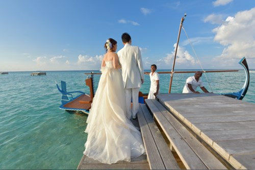 ‘Phát sốt’ với thánh đường hôn lễ giữa biển đẹp như mơ