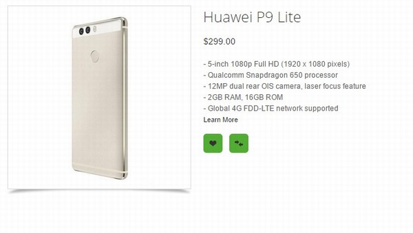 Rò rỉ cấu hình Huawei P9, Huawei P9 Max, Huawei P9 Lite