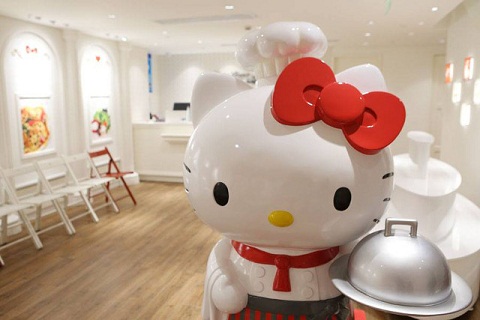 Khai trương nhà hàng Hello Kitty có một không hai trên thế giới