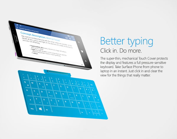 Microsoft sẽ ra 3 mẫu Surface Phone vào năm sau?