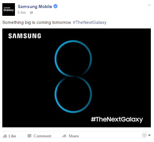 Samsung troll người dùng với teaser về Galaxy S8