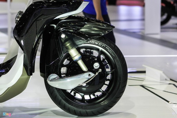 Triển lãm Vietnam Motorcycle Show 2016 là nơi Yamaha lựa chọn ra mắt mẫu xe tay ga concept 04Gen lần đầu tiên.