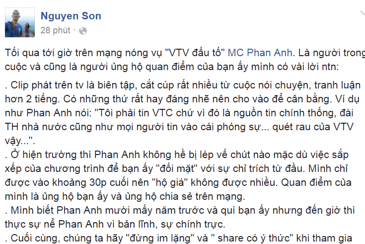  Sự thật vụ MC Phan Anh bị “đấu tố” tại “60 phút mở”