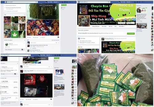 Ma túy cỏ Mỹ 'đội lốt' trà giảm cân tung hoành trên mạng xã hội