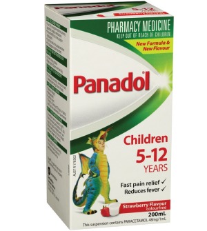 Ngừng sử dụng thuốc Panadol trẻ em vì nghi nhiễm độc