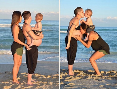 Gia đình hạnh phúc của cặp đôi đồng tính nữ cùng nhau sinh con khiến người ta thêm tin vào tình yêu