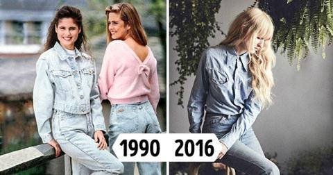 18 xu hướng thời trang thập niên 90 đang tạo 