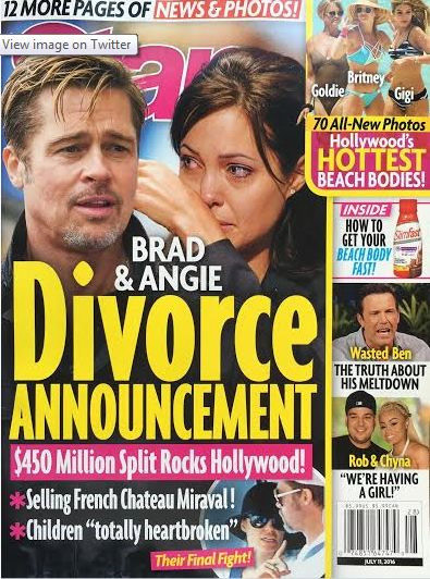 Angelina Jolie - Brad Pitt chuẩn bị cuộc ly hôn trị giá 450 triệu USD?