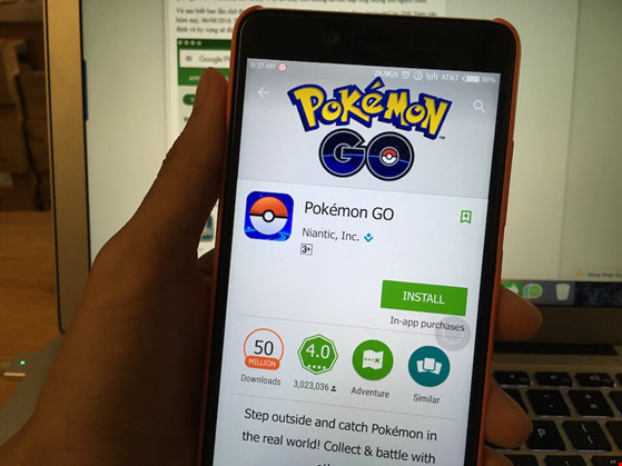 Pokémon Go đã chính thức có mặt tại Việt Nam
