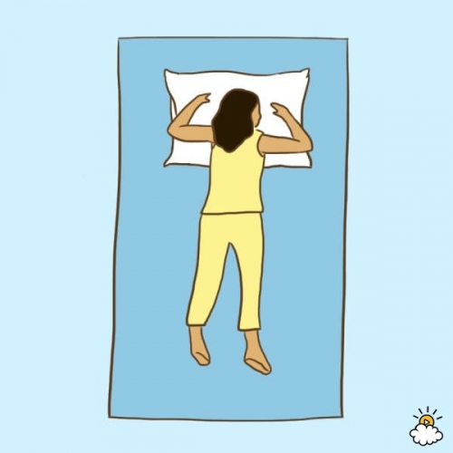 8 tư thế ngủ kì diệu giúp bạn chữa bách bệnh