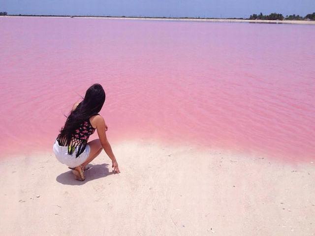 Hồ nước màu hồng đẹp như chốn thiên đường ai cũng muốn đến một lần trong đời