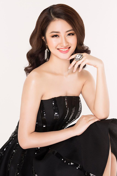Nhan sắc lộng lẫy và quyến rũ của tân 'Hoa hậu bản sắc Việt toàn cầu 2016'