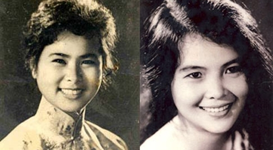 Nhà thơ Xuân Quỳnh (1962-1988) (bên trái) và NSƯT Tố Uyên