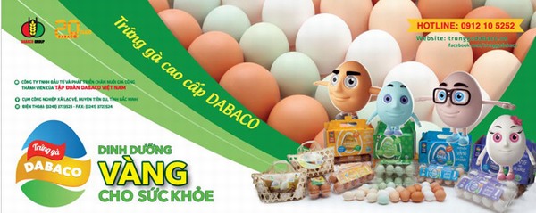 4 loại trứng gà cao cấp của Dabaco có gì đặc biệt?