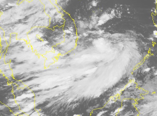 Áp thấp nhiệt đới có thể thành bão hướng vào miền Trung