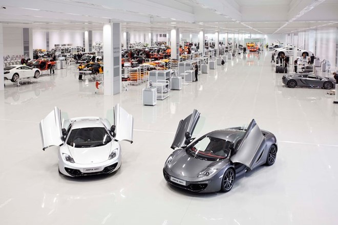 Apple đàm phán mua lại hãng xe McLaren