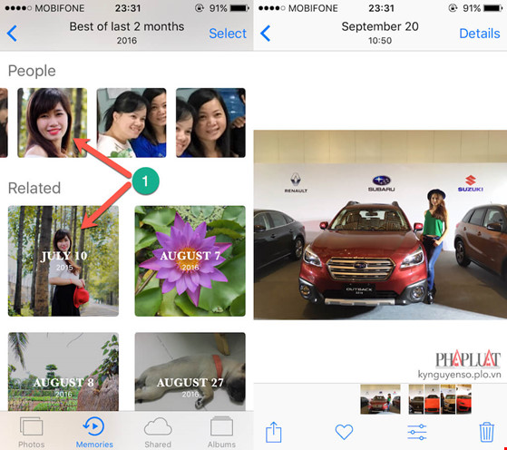 Cách tìm kiếm hình ảnh ‘siêu tốc’ trên iPhone