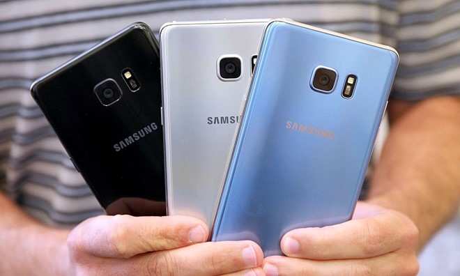 Cấm sạc và ký gửi Samsung Galaxy Note 7 trên máy bay