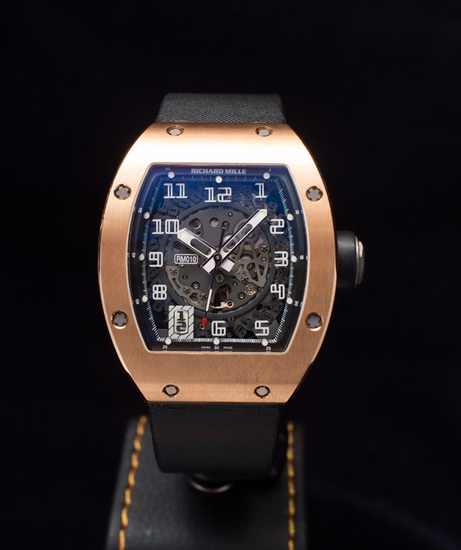 'Đồng hồ Richard Mille RM10 với 6 nấc điều chỉnh độc đáo