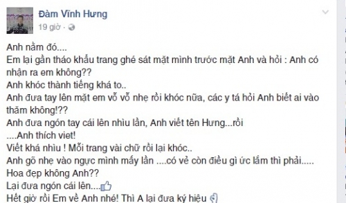 Rớt nước mắt cuộc hội thoại đặc biệt của Minh Thuận và Đàm Vĩnh Hưng