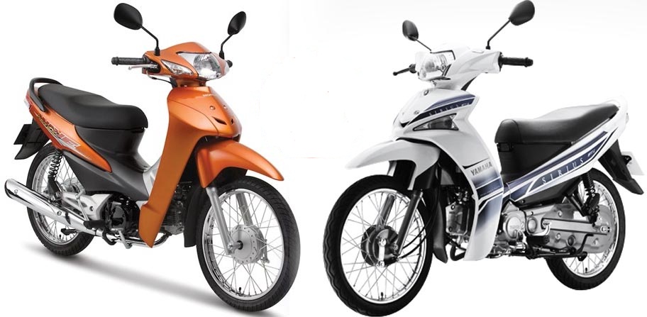 So sánh 2 chiếc xe máy bán chạy nhất Việt Nam Wave Alpha và Yamaha Sirius