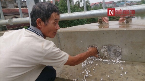 Vì sao cầu 65 tỷ ở Hà Nội bị nghi làm bằng 'bê tông cốt xốp'