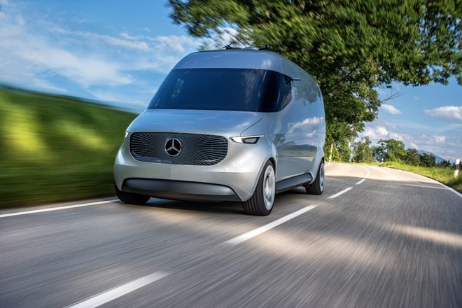 'Xe vận chuyển tương lai của Mercedes