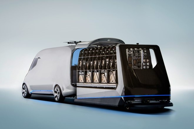 'Xe vận chuyển tương lai của Mercedes