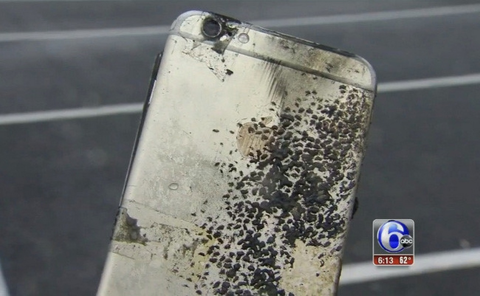 iPhone 6 Plus phát nổ ngay trong túi quần nam sinh