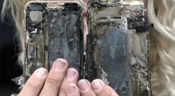 iPhone 7 phát nổ, cháy xe ô tô