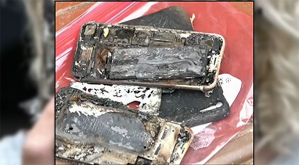 iPhone 7 phát nổ, cháy xe ô tô