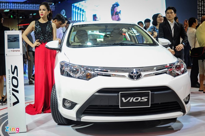'Toyota Vios 2016 ra mắt tại VN, giá từ 532 triệu đồng