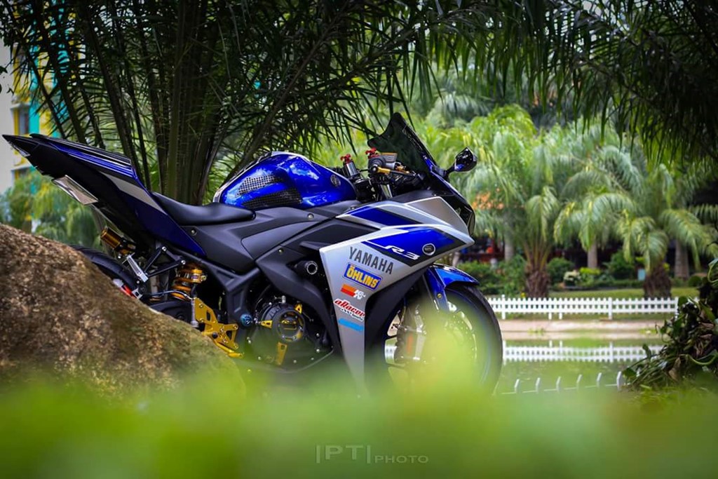 Yamaha YZF-R3 lên nhiều đồ chơi của biker Việt