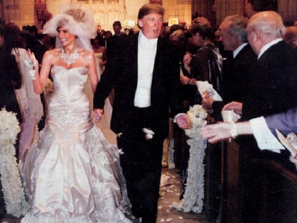 Chuyện lạ trong đám cưới triệu đô của tỷ phú Trump và siêu mẫu Melania