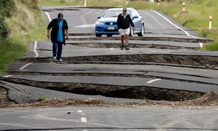 Động đất mạnh liên tiếp ở New Zealand, xuất hiện sóng thần