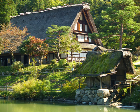 'Phố núi' Hida Minzoku Mura xinh đẹp của Nhật Bản