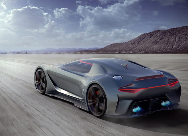 Vision 8 - xe tương lai của Aston Martin