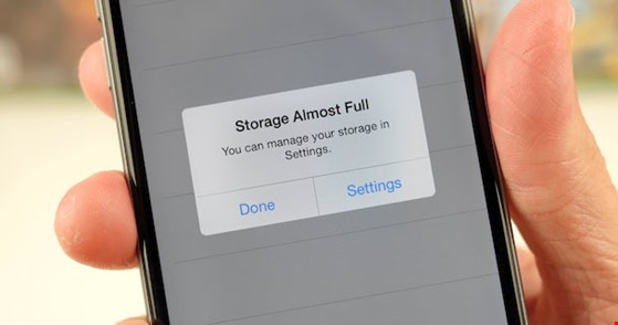 'Mẹo tăng bộ nhớ cho iPhone mà không cần xóa ứng dụng