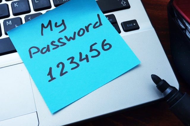 17% người dùng internet sử dụng mật khẩu 123456