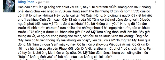 Mỹ Tâm tung phiên bản lời Việt mới của 'Anh thì không', đá xoáy tác giả phiên bản cũ?