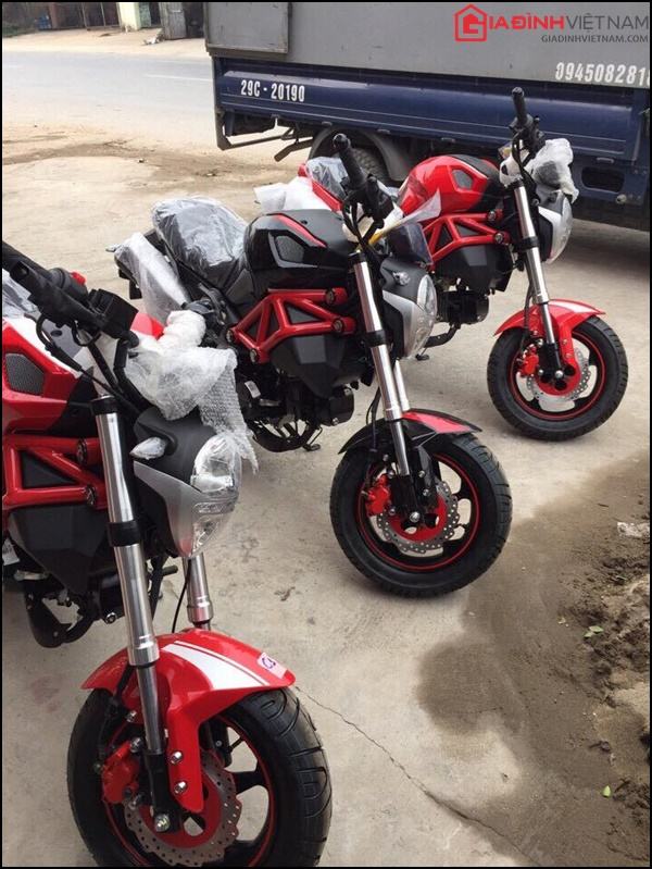 Sốt xình xịch lô hàng Ducati Monster mini giá chỉ hơn 30 triệu đồng